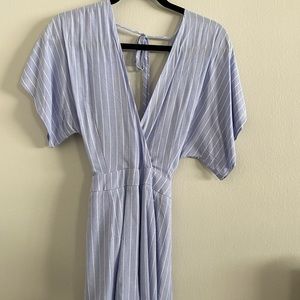 Blue Short Romper
